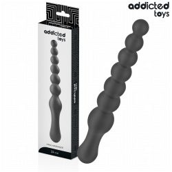 ADDICTED TOYS – dupla anál vibrátor szilikon, 24 cm