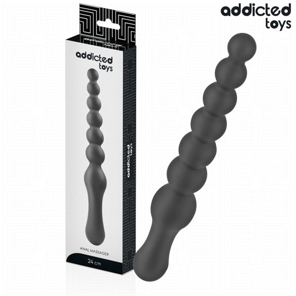 ADDICTED TOYS – dupla anál vibrátor szilikon, 24 cm