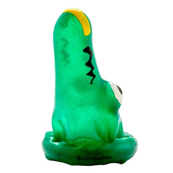 CONDOMERIE – kézzel festett krokodil mintás óvszer