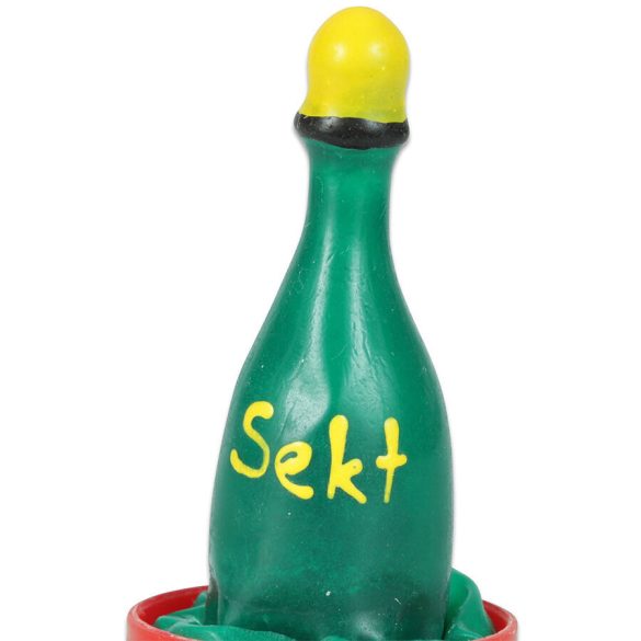 Condomerie – kézzel festett pezsgős óvszer