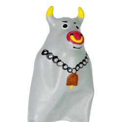 CONDOMERIE - Kézzelfestett XL szürke bika óvszer