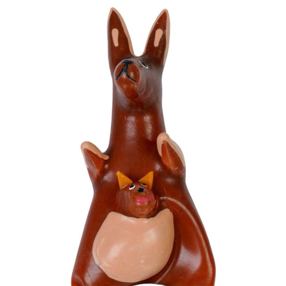 CONDOMERIE – kézzel festett XL óvszer kenguru mintával