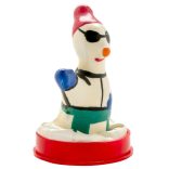 CONDOMERIE - kézzel festett snowboarder XL óvszer