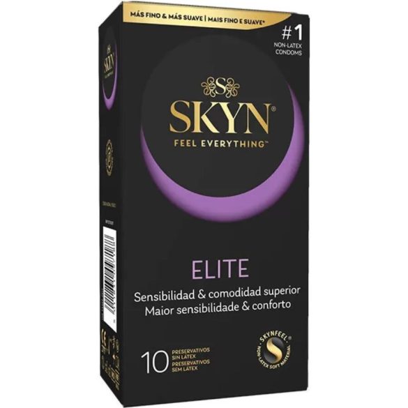SKYN Elite – ultra vékony prémium óvszer 10 db-os kiszerelésben