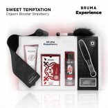 BRUMA XPERIENCE – édes eper kényeztető készlet orgazmus fokozóval