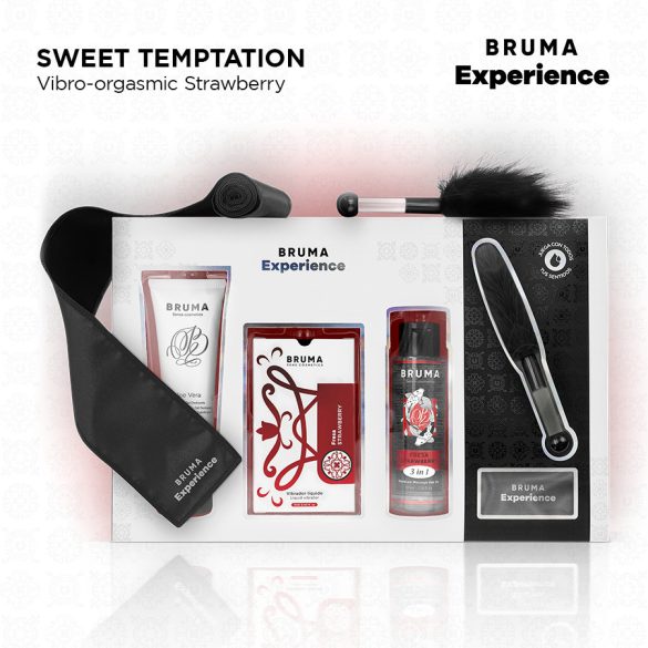 BRUMA XPERIENCE – Édes eper vibrátorral és orgazmus kittel