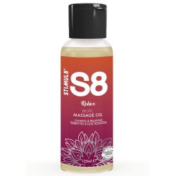   STIMUL8 – zöld tea masszázsolaj 125 ml, prémium relaxációhoz