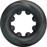 CRAZY BULL - prémium szilikon pár gyűrű 4-es modell