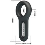 CRAZY BULL - prémium szilikon péniszgyűrű 18-as modell