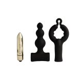 ROCKS-OFF Petite Sensations – vibráló anál dugó fekete