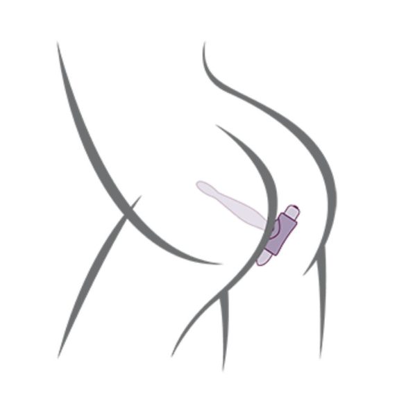 Rocks-Off Petite Sensations – vibráló anál dugó fekete