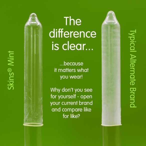 SKINS - prémium óvszer csomag 4 db-os