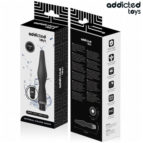 ADDICTED TOYS – univerzális adapteres anális tisztító eszköz