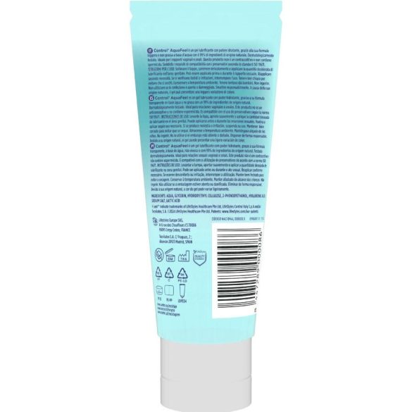 CONTROL Aquafeel – prémium síkosító hialuronsavval 80 ml