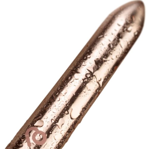 ROCKS-OFF – újratölthető vibráló golyó arany rózsában