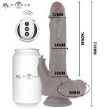 MR INTENSE – valósághű pénisz vibrátor távirányítóval 23 cm