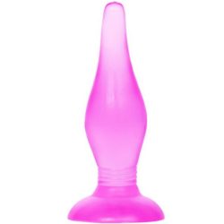 BAILE - lilás, puha tapintású anál plug 14,2 cm