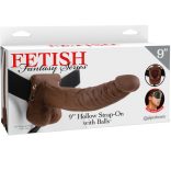 Fetish Fantasy – 22,9 cm-es golyós üreges strap-on