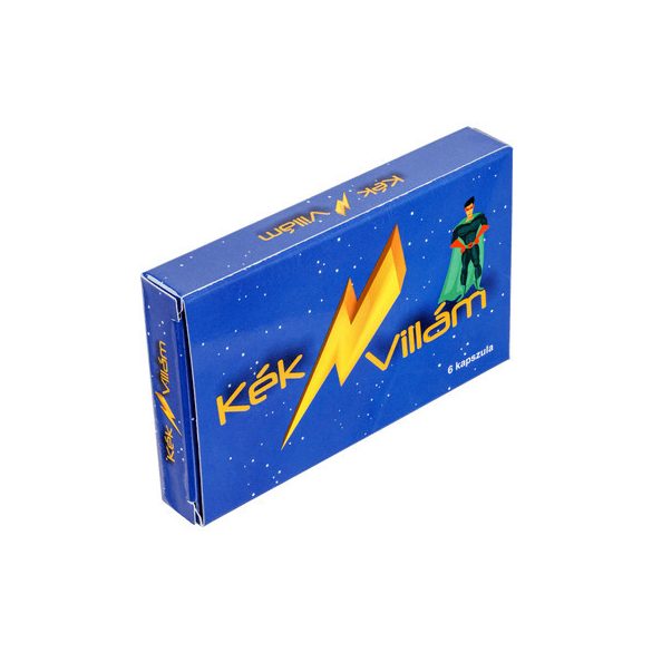 KÉK VILLÁM - 6 DB